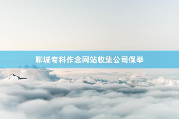聊城专科作念网站收集公司保举